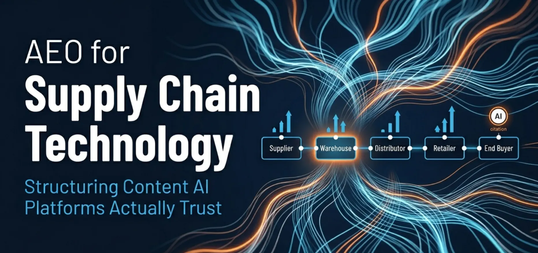 AEO for Supply Chain Tech: Structuring Content AI Trusts | Nagana Media
