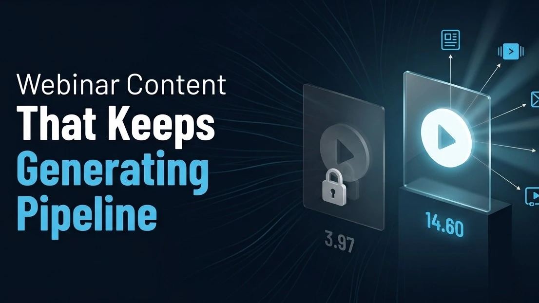 Why Webinar Content Dies After the Live Event (And How to Fix It)