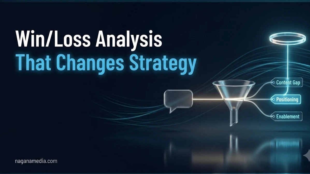 How to Build a Win/Loss Analysis Process That Actually Changes Your Content Strategy
